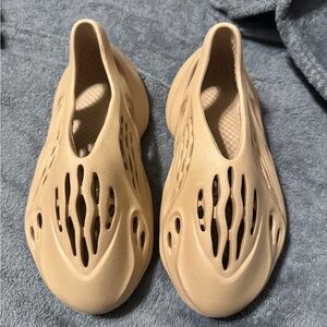 Tan Yeezy Foam runners